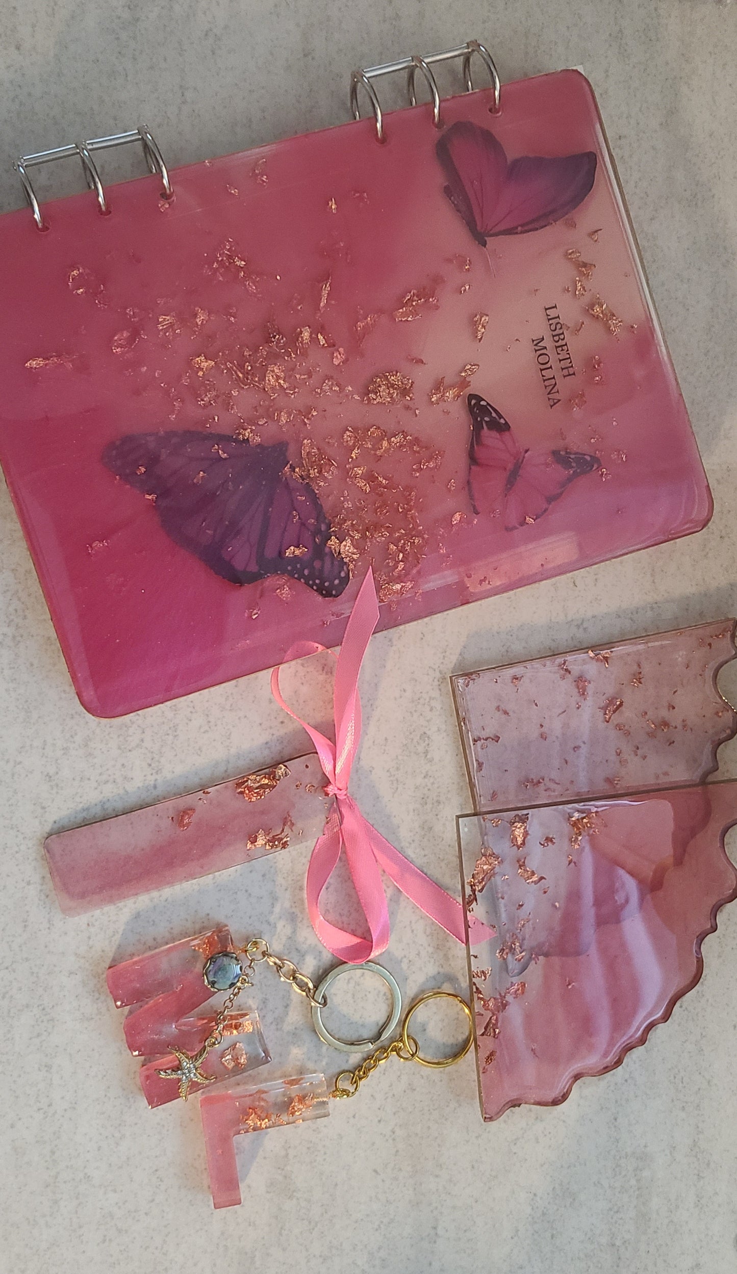 Agenda Personalizada en Resina/Agenda personalize in Resin