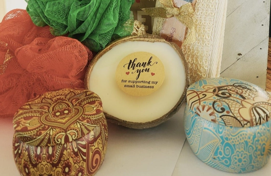 Velas Aromaterapia y Vela para Masaje de Soya