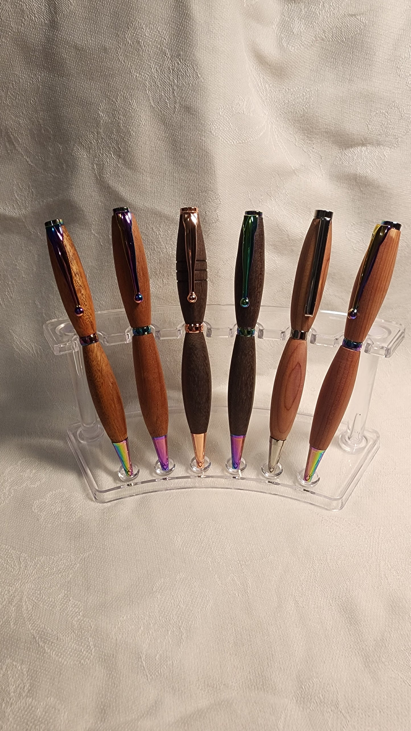 Wood pens and acrolyc