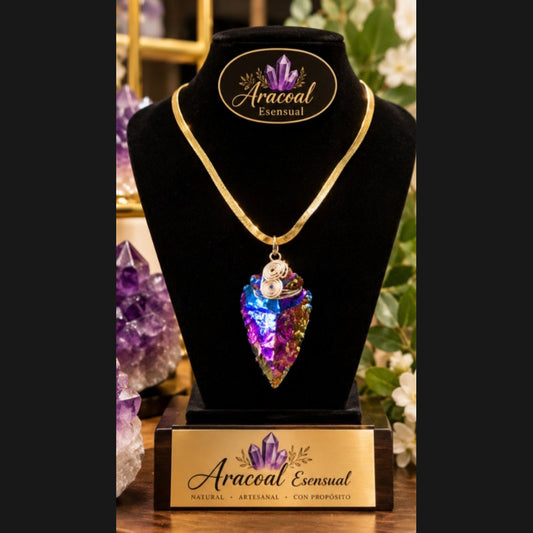 Collar para Hombre Aracoal Esensual de Aracoal Esensual, fotografía original en formato cuadrado para catálogo